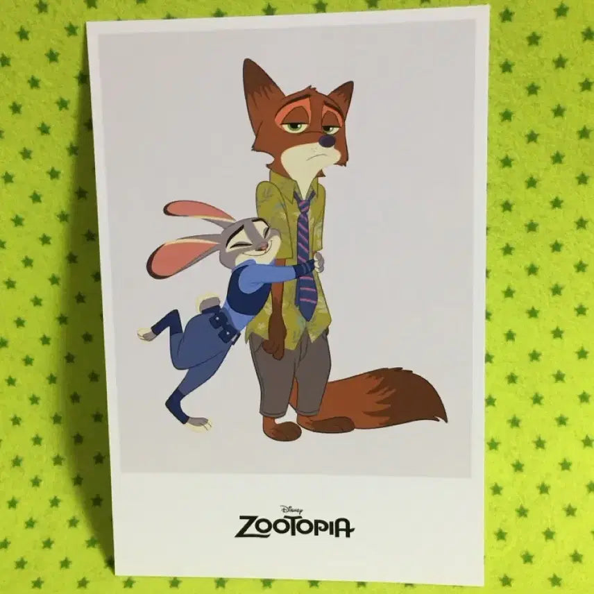 [BUNJANG] Zootopia Disney Exhibition Postcard / 주토피아 디즈니전 엽서  주토피아엽서