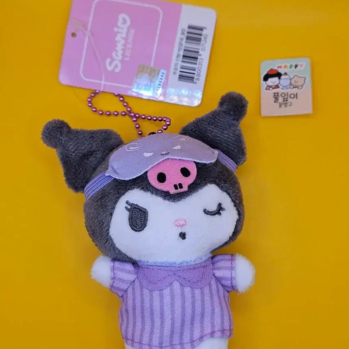 [BUNJANG] Sanrio Kuromi Pajamas Keyring / 쿠로미 잠옷 꿀잠 키링. 새상품