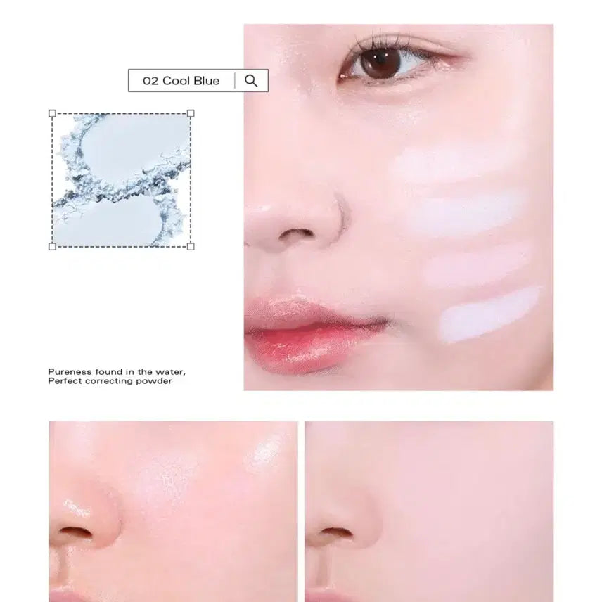 [BUNJANG] BBIA 02 Cool Blue Powder Pact / 삐아 오 파우더 팩트 02 쿨 블루