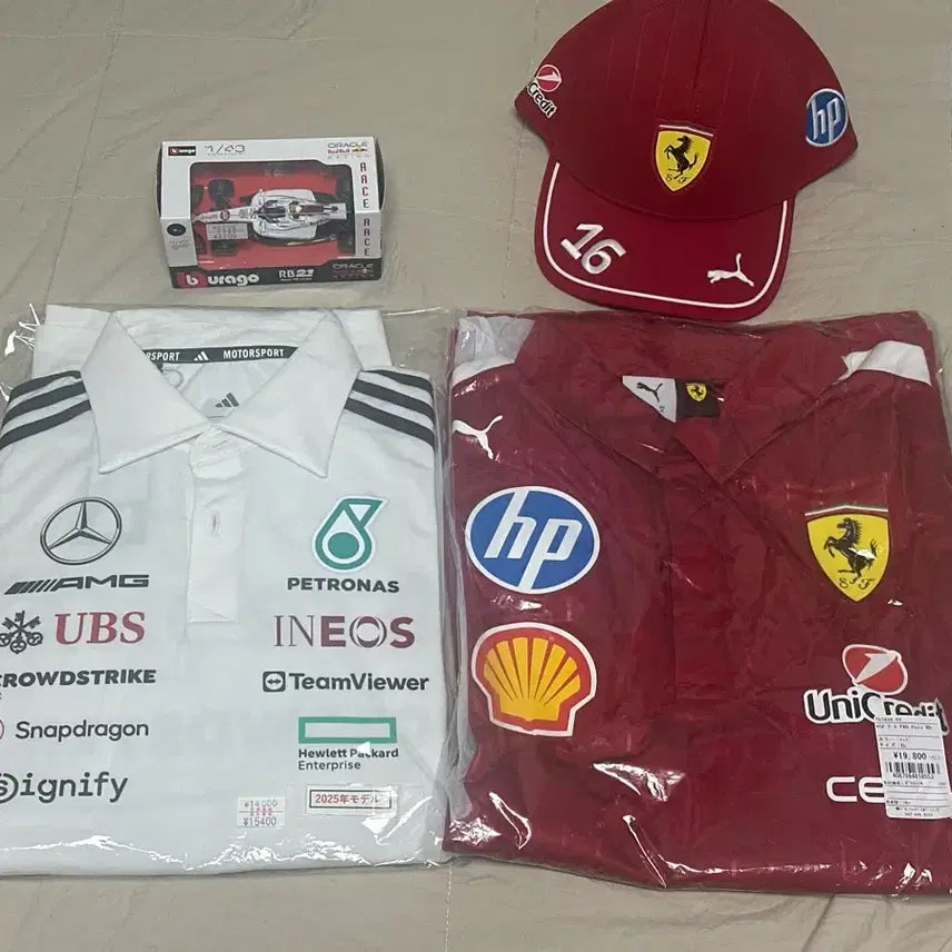 [BUNJANG] Mercedes F1 Polo Shirt / F1 메르세데스 폴로티  판매/교환