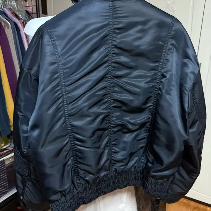 [BUNJANG] ELMOOD Suzuki Quilted Motorcycle Jacket (Black/46) / 엘무드 - 스즈키 퀼티드 모터사이클 자켓 (블랙/46)