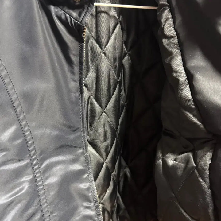 [BUNJANG] ELMOOD Suzuki Quilted Motorcycle Jacket (Black/46) / 엘무드 - 스즈키 퀼티드 모터사이클 자켓 (블랙/46)