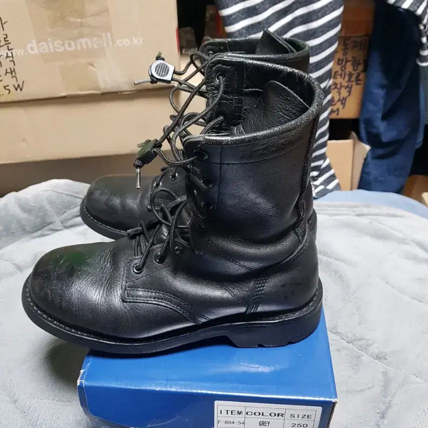 [BUNJANG] Combat Boots 255M / 개선 봉합식 전투화 군화 255M 판매