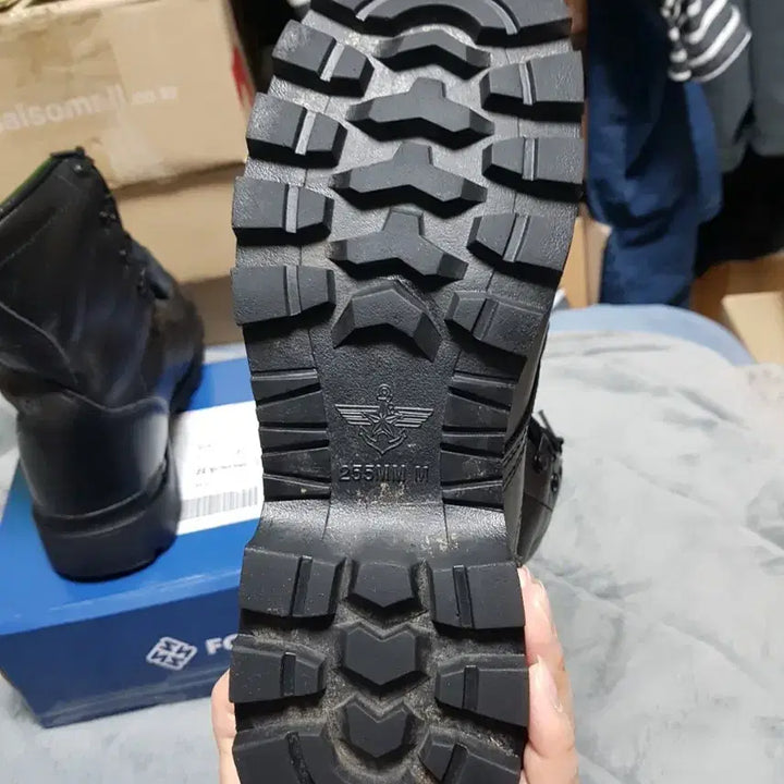 [BUNJANG] Military Boots 255M / 접착식 전투화 군화 255M 판매