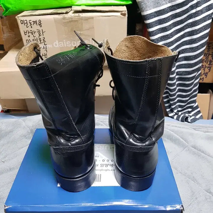 [SOLD OUT] 84년 장교용 구형 봉합화 전투화 군화 264W 11.0W 판매