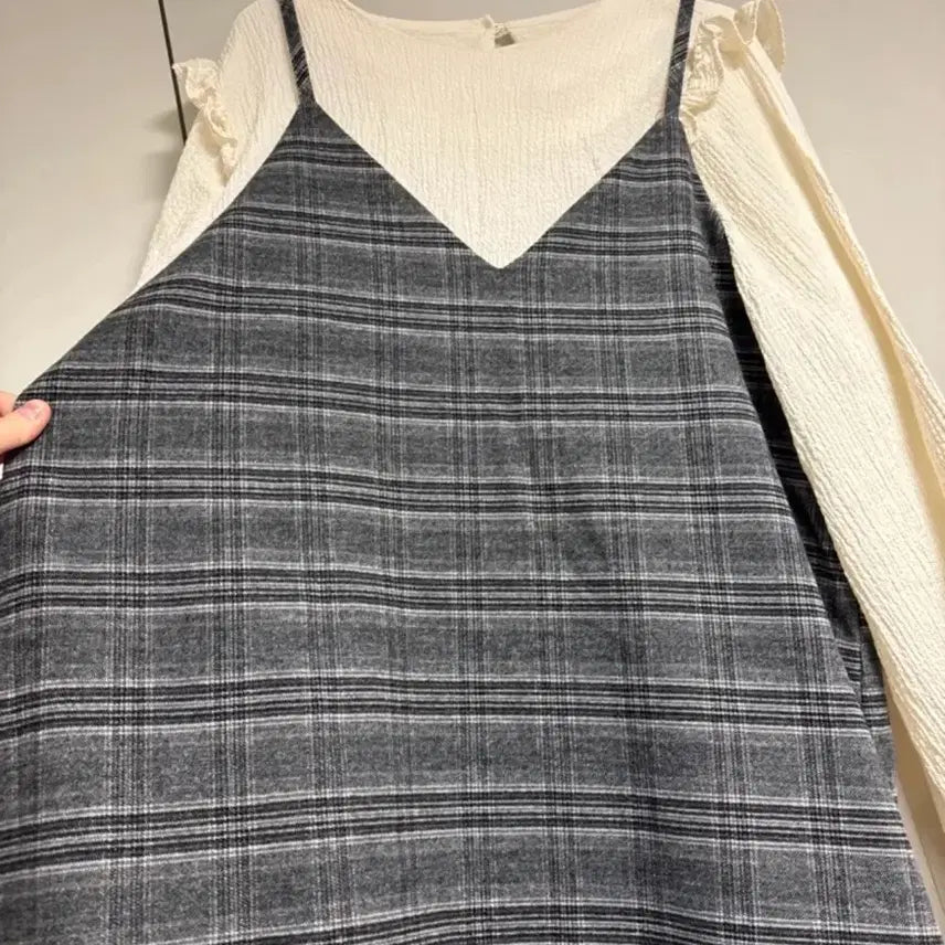 [BUNJANG] Designer Mermaid Line Sleeveless Dress / 미사용 디자이너 브랜드 머메이드 라인 나시 원피스 667788 정