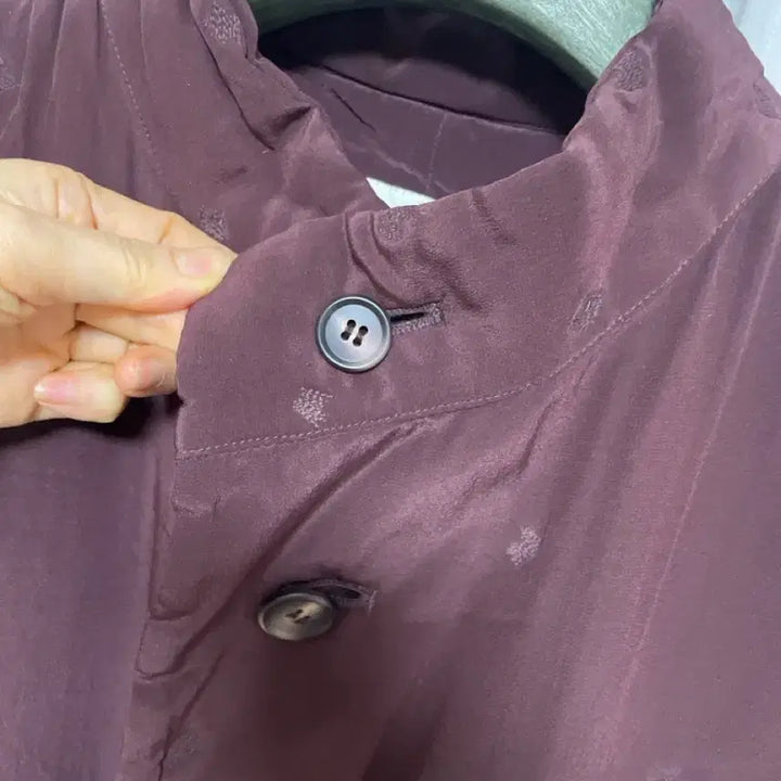 [SOLD OUT] 끝세일)이세이미야케 플랜테이션 실크100프로  패딩자켓