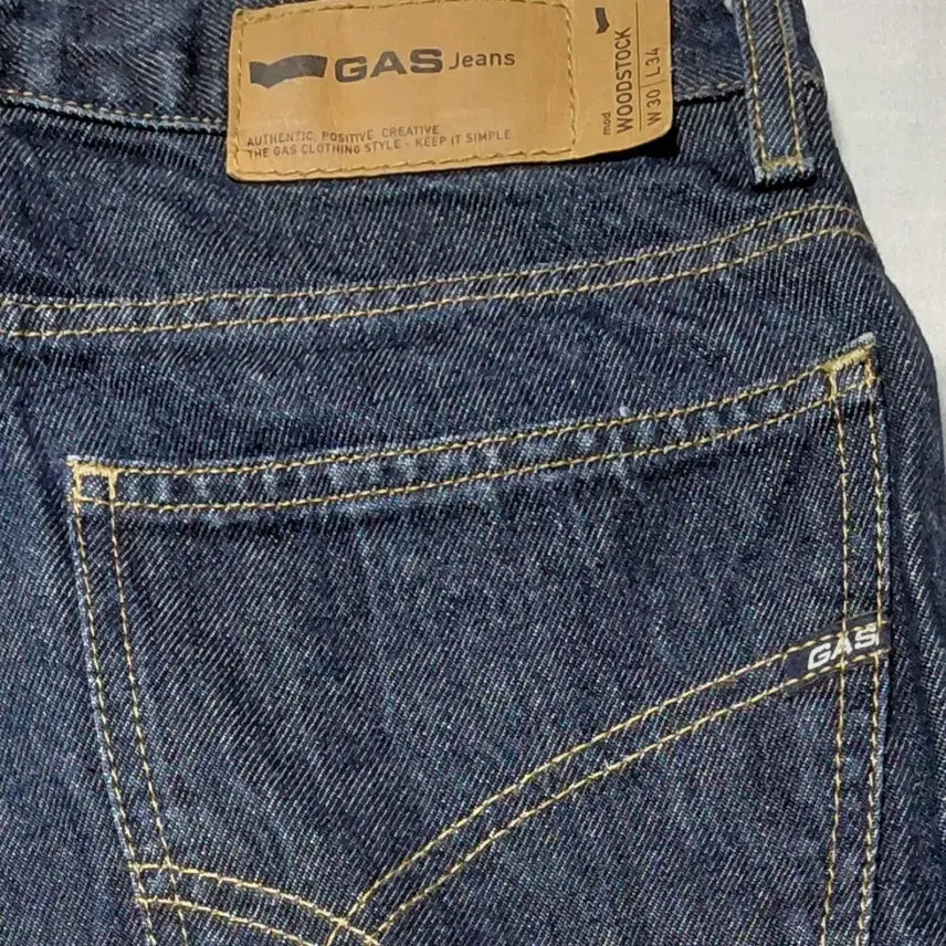 [BUNJANG] GAS Jeans Woodstock Denim / 할인[W30] GAS Jeans 가스 프리미엄 데님 'Woodstock'
