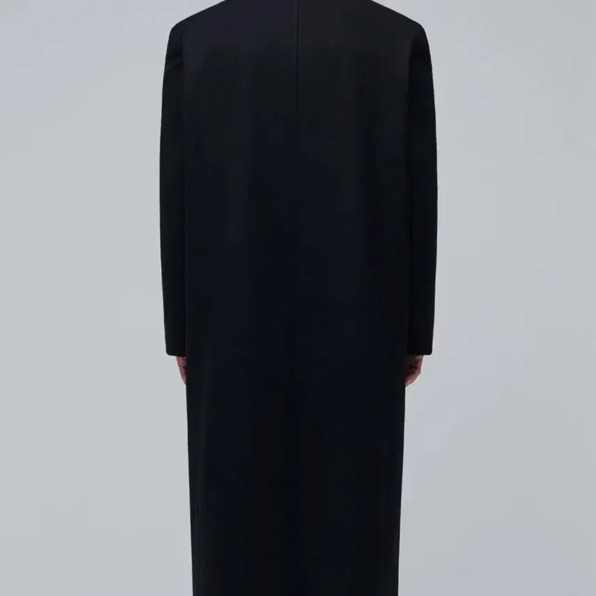 [BUNJANG] MTR Daddy Shoulder Long Coat Black M / MTR 대디 숄더 싱글 롱 코트 블랙 M 사이즈 판매