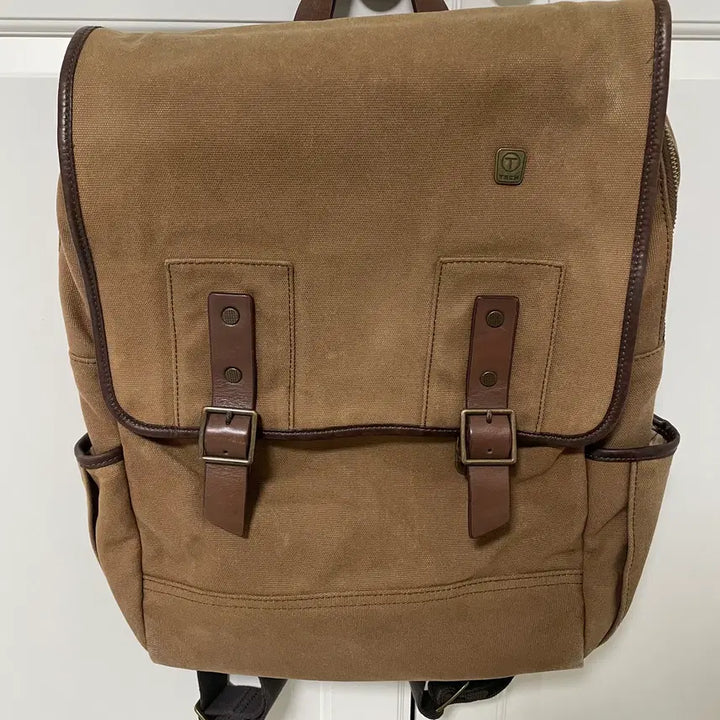[BUNJANG] Tumi Essential Gear T-TECH Waxed Canvas Backpack / 투미 에센셜 기어 T-TECH 왁스드 캔버스 백팩 팝니다