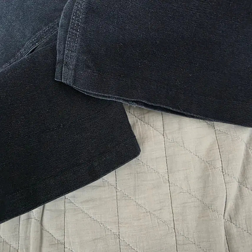 [BUNJANG] Carhartt B01 BLK Work Pants / [38] 빈티지 칼하트 더블니 B01 BLK 워크팬츠 페인팅 크롭 BK4