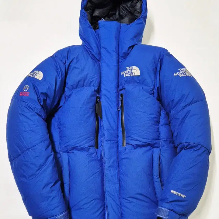 [BUNJANG] Blue North Face Himalaya Puffer Jacket / (M/95) 노스페이스 히말라야 블루 구형 대장급 패딩 아이더 우모복