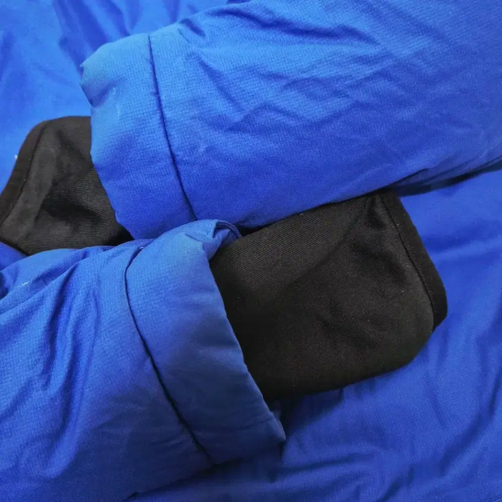 [BUNJANG] Blue North Face Himalaya Puffer Jacket / (M/95) 노스페이스 히말라야 블루 구형 대장급 패딩 아이더 우모복