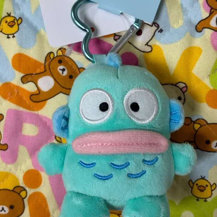 [BUNJANG] Sanrio Hangyodon Heart Carabiner Keyring / 산리오 한교동 하트 카라비너 키홀더 [일본정품 새상품]