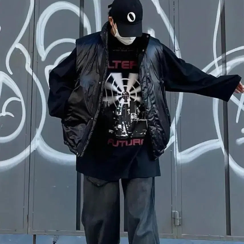 [BUNJANG] WMC Glossy Down Vest / WMC 글로시 다운베스트 패딩조끼 무신사 눕시 700 노스페이스