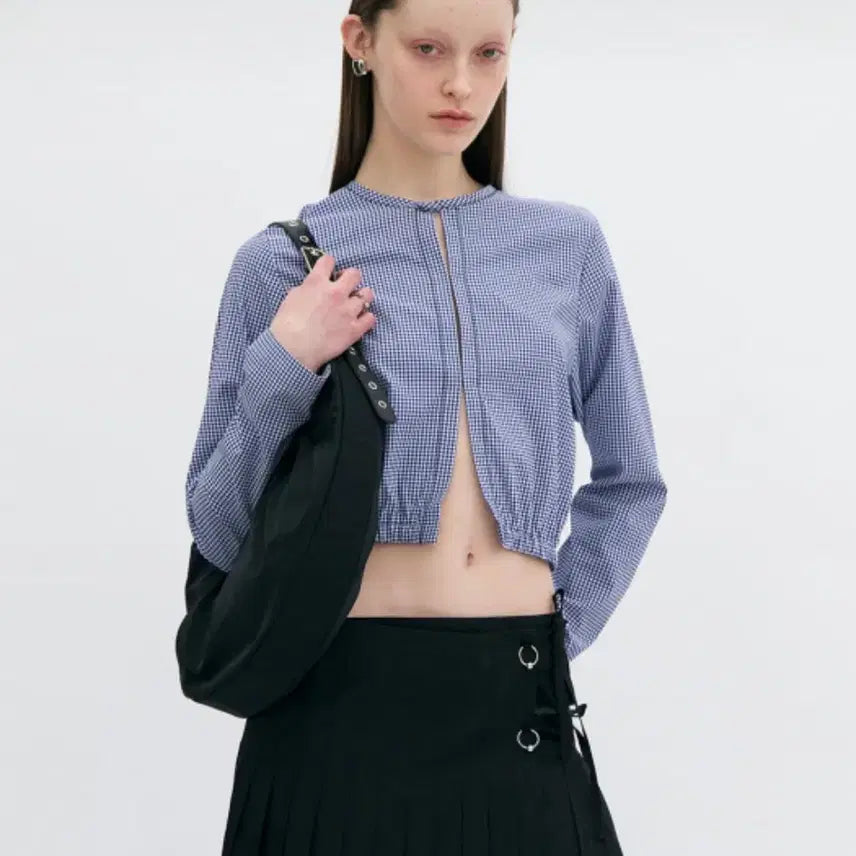 [BUNJANG] yunse Belted Shirring Shoulder Bag / yunse 벨티드 셔링숄더백