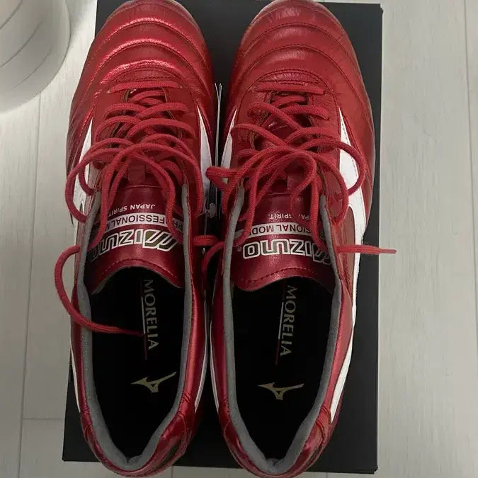 [BUNJANG] Mizuno Morelia 2 40th Anniversary Soccer Cleats / 모렐리아2 40주년 290사이즈