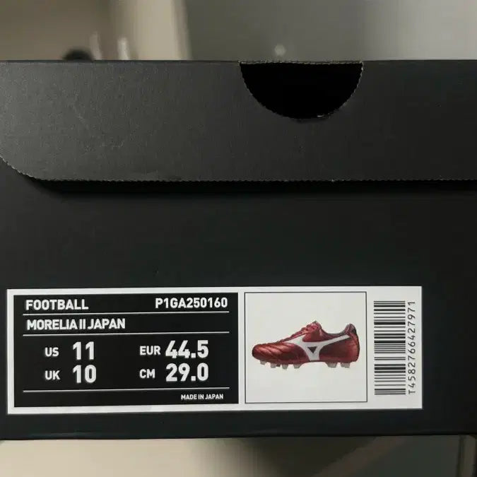 [BUNJANG] Mizuno Morelia 2 40th Anniversary Soccer Cleats / 모렐리아2 40주년 290사이즈