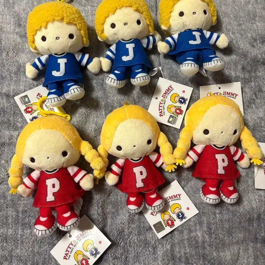 [BUNJANG] Sanrio Patty &amp; Jimmy Keyring / [새상품] 산리오 패티앤지미 키링