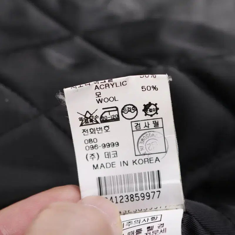 [BUNJANG] Vintage Leather Single Rider Jacket / [L] 빈티지 양가죽 싱글 라이더 자켓