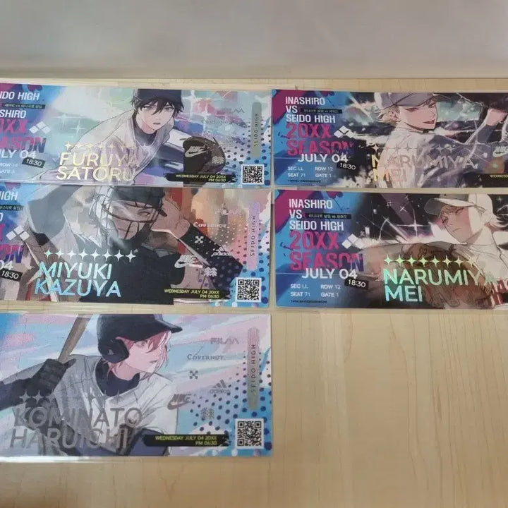 [BUNJANG] Diamond Ace Paper Ticket / 다이에이 다이아몬드 에이스 퍼블님 종이티켓