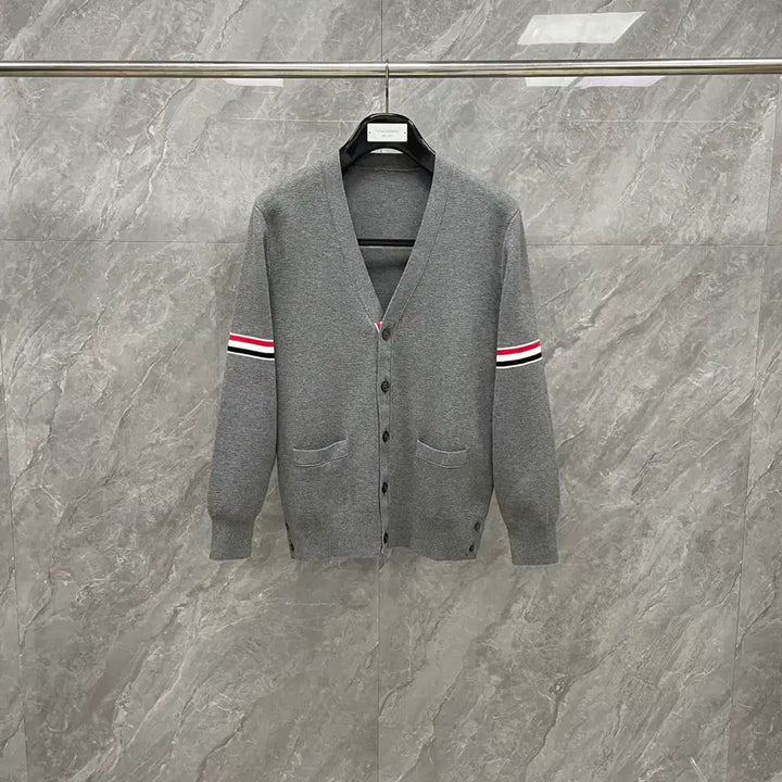 [BUNJANG] Thom Browne Spring Season Gray Cardigan / 톰브라운 가디건 남녀사이즈 올 봄 시즌 그레이
