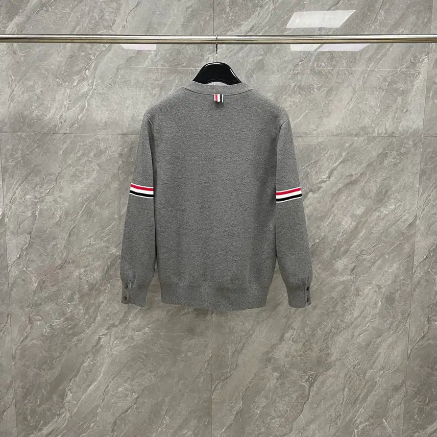 [BUNJANG] Thom Browne Spring Season Gray Cardigan / 톰브라운 가디건 남녀사이즈 올 봄 시즌 그레이