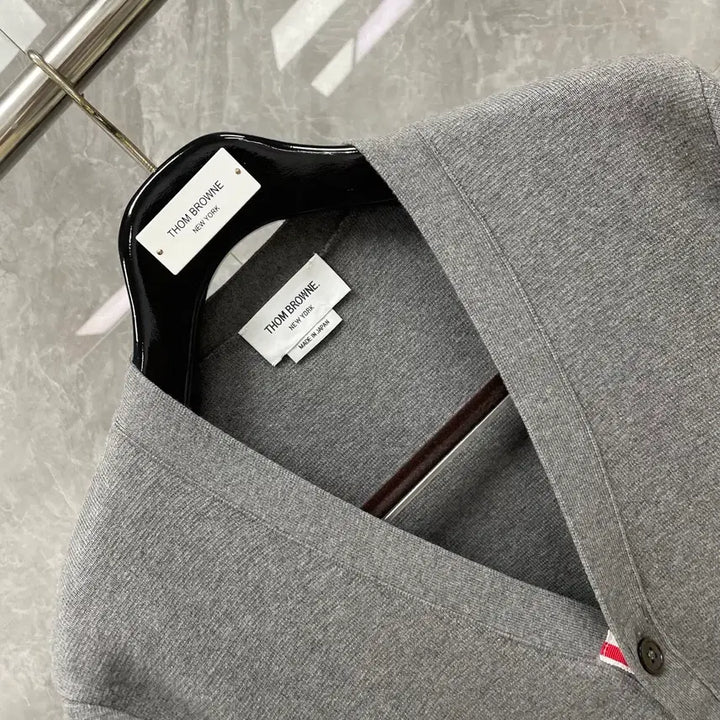 [BUNJANG] Thom Browne Spring Season Gray Cardigan / 톰브라운 가디건 남녀사이즈 올 봄 시즌 그레이