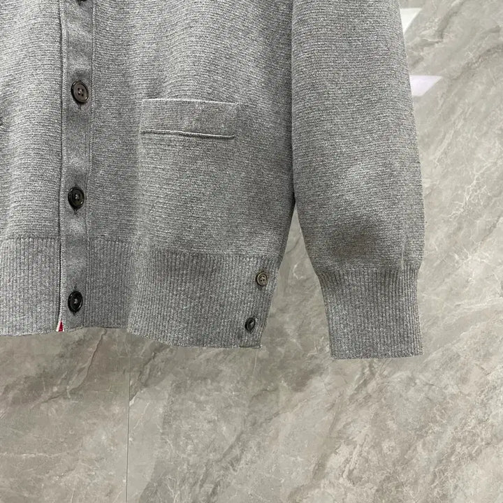 [BUNJANG] Thom Browne Spring Season Gray Cardigan / 톰브라운 가디건 남녀사이즈 올 봄 시즌 그레이