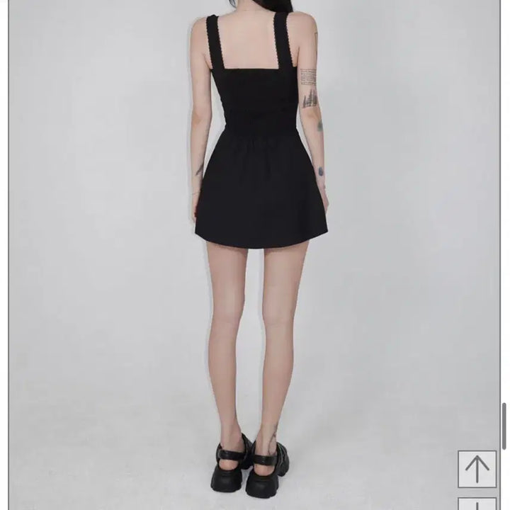 [BUNJANG] Pale Jade Slip Dress - Black / 페일제이드 슬립 원피스 / 블랙