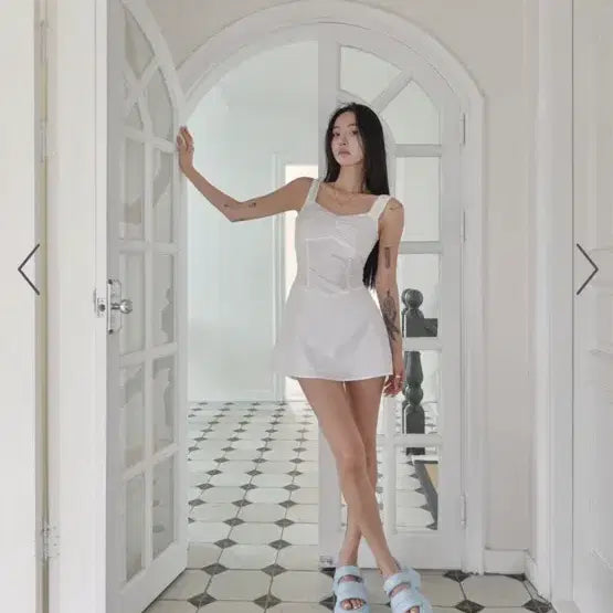 [BUNJANG] Pale Jade Slip Dress - Black / 페일제이드 슬립 원피스 / 블랙