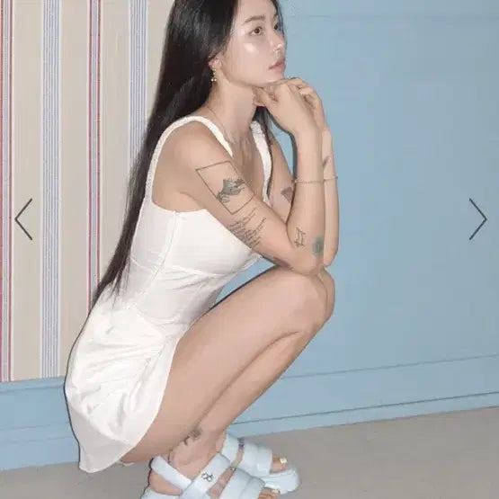 [BUNJANG] Pale Jade Slip Dress - Black / 페일제이드 슬립 원피스 / 블랙