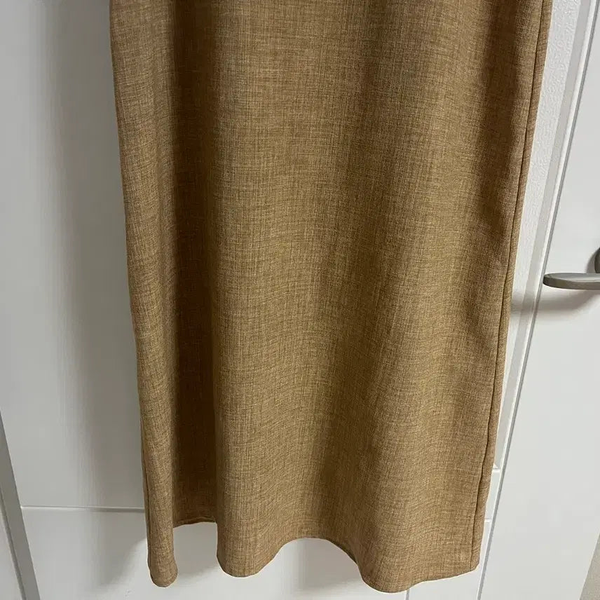 [BUNJANG] GU Vintage Beige Cami Dress / (일본 수입 빈티지)GU 끈 원피스 끈나시 뷔스티에 베이지 L 택있음