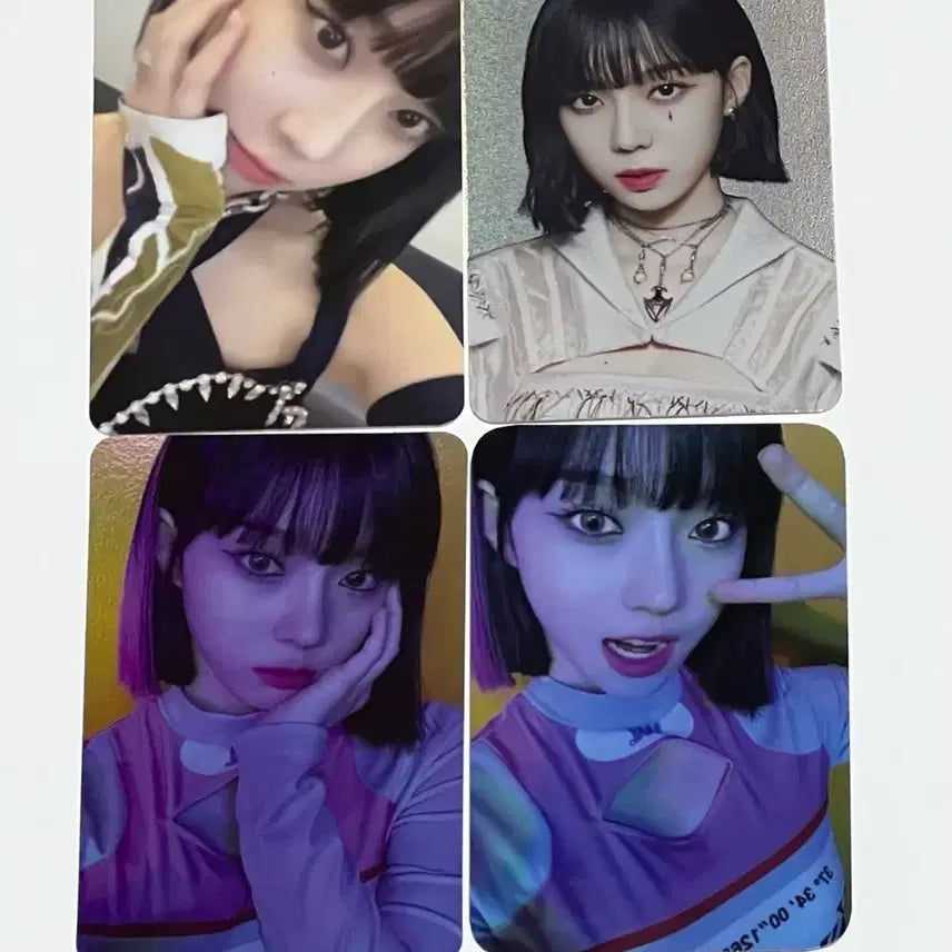 [SOLD OUT] 에스파 윈터 세비지 포카 4장 일괄 양도 더티워크 리치맨 아마겟돈