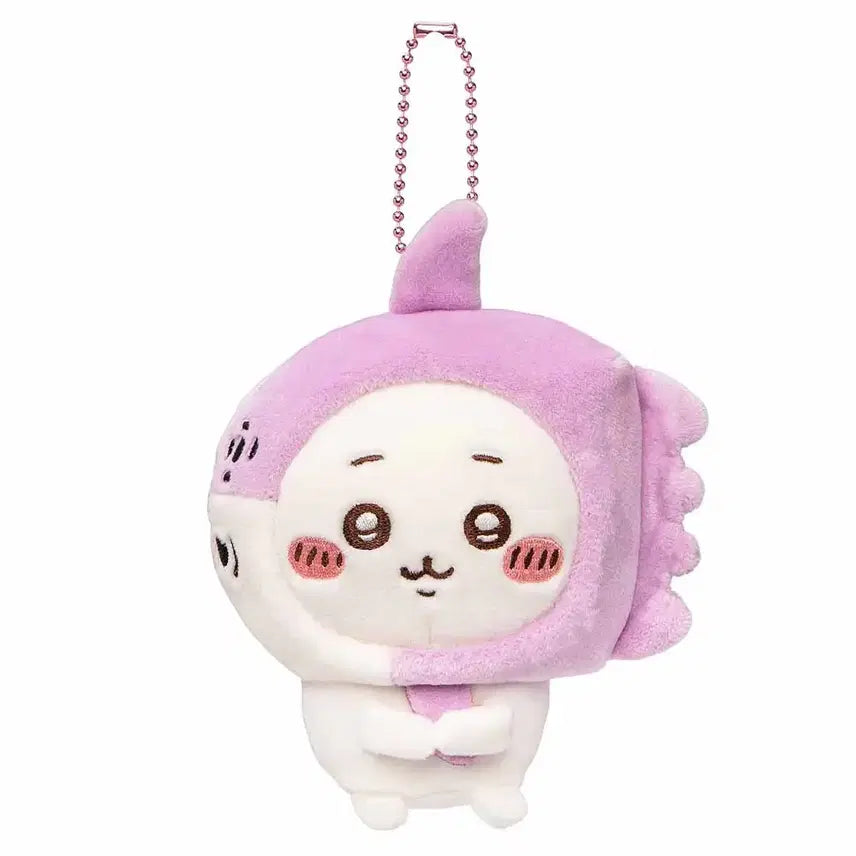 [BUNJANG] Chiikawa Market Aquarium Fish Chiikawa Plush Keyring / 치이카와 마켓 수족관 물고기 치이카와 인형 누이키링