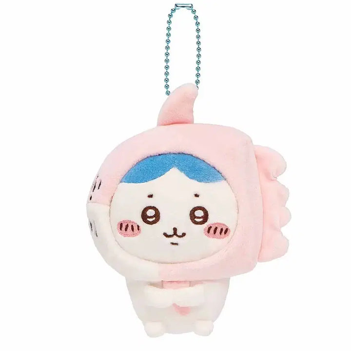 [BUNJANG] Chiikawa Market Aquarium Fish Hachiware Plush Keyring / 치이카와 마켓 수족관 물고기 하치와레 인형 누이 키링
