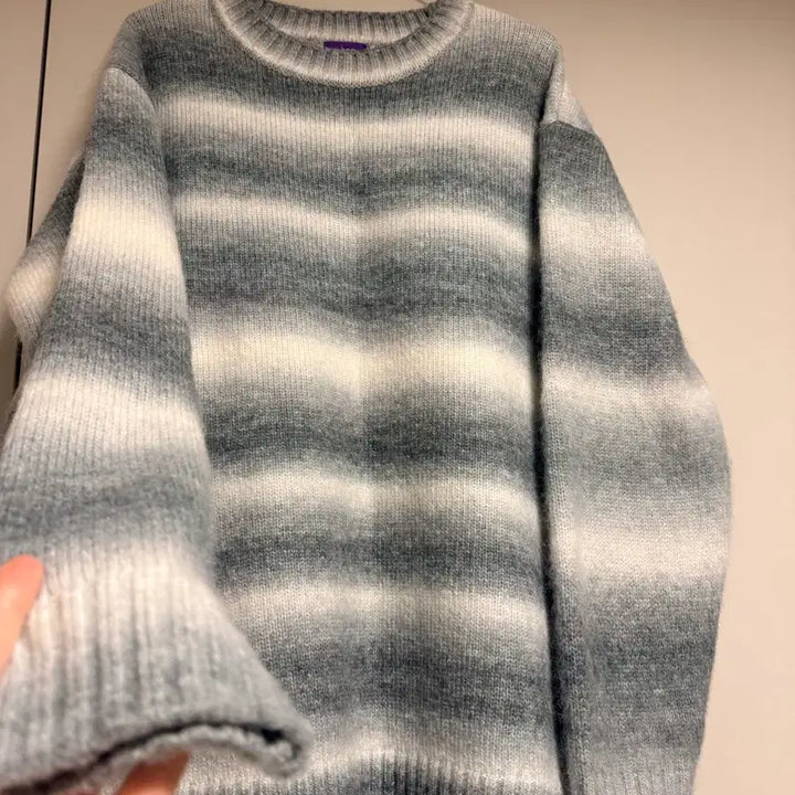 [BUNJANG] STCO Men's Knit Sweater / STCO 모 니트 티 맨투맨 스웨터 105-110 사이즈 정도