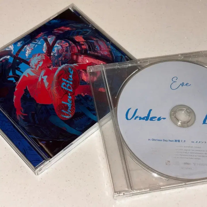 [BUNJANG] Eve Under Blue Standard Edition CD + POB / 우타이테 Eve 이브 언더블루 통상반+특전