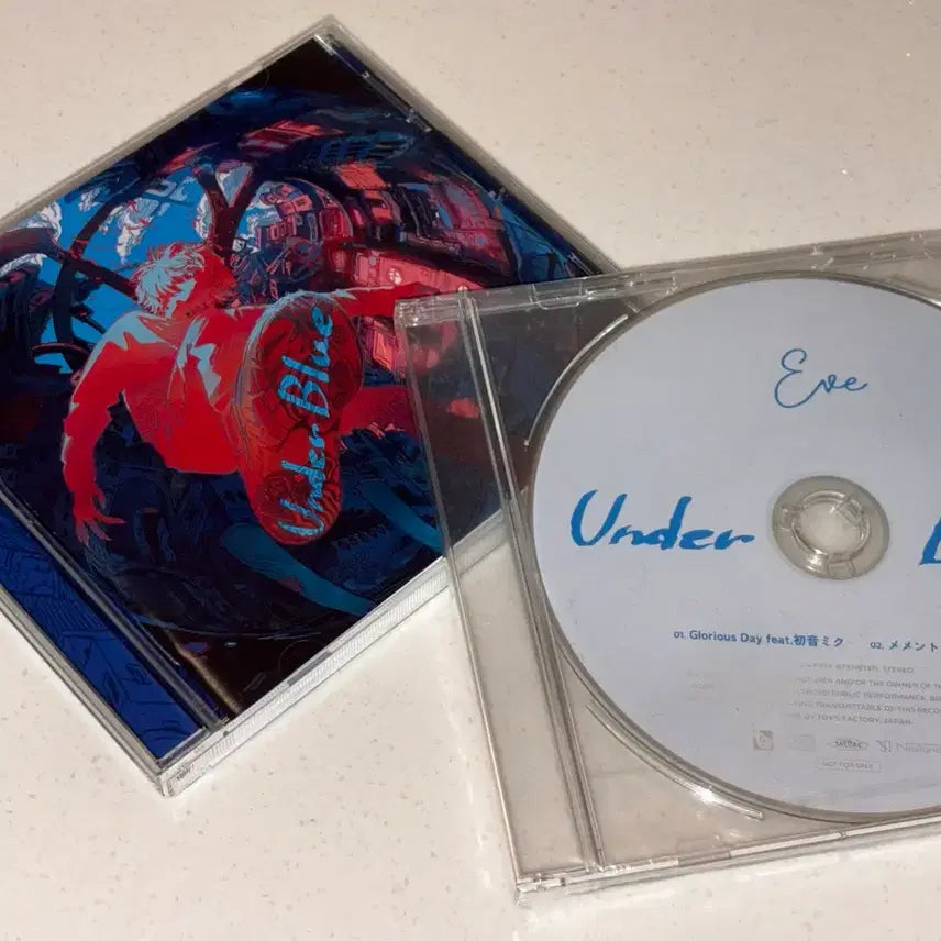[BUNJANG] Eve Under Blue Standard Edition CD + POB / 우타이테 Eve 이브 언더블루 통상반+특전