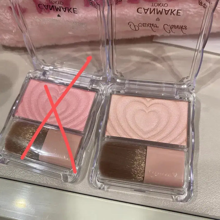[BUNJANG] Canmake P04 Heart Powder Cheek Blush / 새상품) 캔메이크 하트 파우더 치크 블러셔 p04 지뢰계 양산형