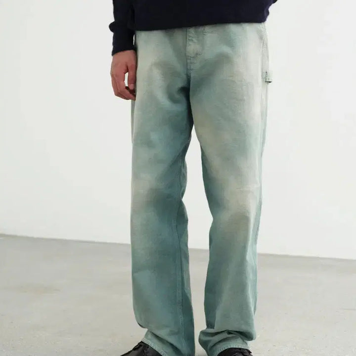 [BUNJANG] AURALEE Organic Cotton Duck Pants Ash Green / [3] 25SS AURALEE 오라리 오가닉 코튼 덕 팬츠 애쉬 그린