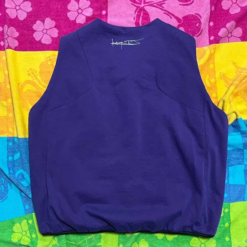 [BUNJANG] GR10K Padded Jersey Vest / GR10K padded jersey vest purple L size