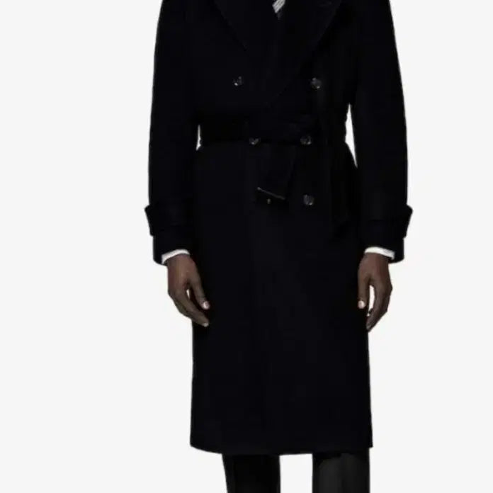 [BUNJANG] Polo Denim &amp; Supply Double Wool Long Coat / POLO 데님앤서플라이 더블 울 롱코트  앵커 버튼