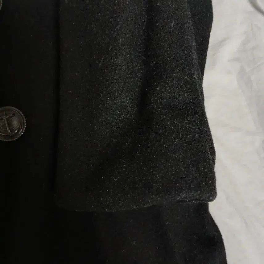 [BUNJANG] Polo Denim &amp; Supply Double Wool Long Coat / POLO 데님앤서플라이 더블 울 롱코트  앵커 버튼