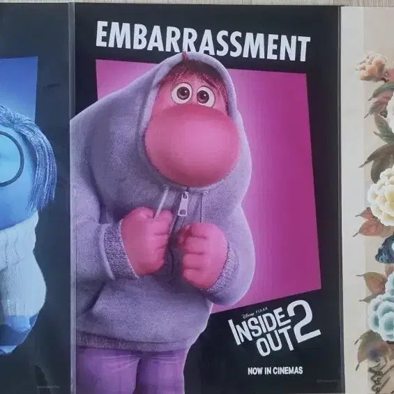 [BUNJANG] Inside Out 2 Movie Poster Set / 인사이드아웃2 영화 포스터