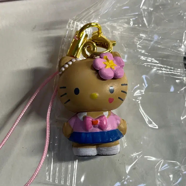 [BUNJANG] Sanrio Hello Kitty Lovely Frill Series Random Strap Keyring Bundle Set / (일괄)산리오 러블리 프릴 시리즈 헬로키티 랜덤 스트랩 키링