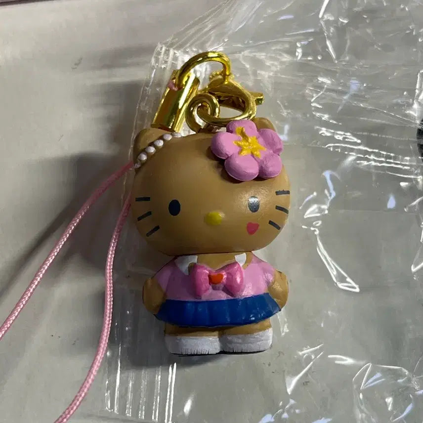 [BUNJANG] Sanrio Hello Kitty Lovely Frill Series Random Strap Keyring Bundle Set / (일괄)산리오 러블리 프릴 시리즈 헬로키티 랜덤 스트랩 키링