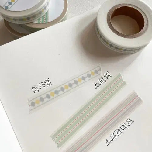 [BUNJANG] Hey Oh Studio Point Mate Tape Set / 헤이오오스튜디오 포인트마테 3종