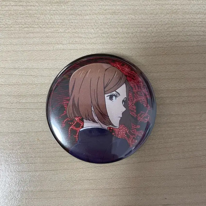 [BUNJANG] Jujutsu Kaisen Nobara Kugisaki Can Badge / 주술회전 쿠기사키 노바라 캔뱃지