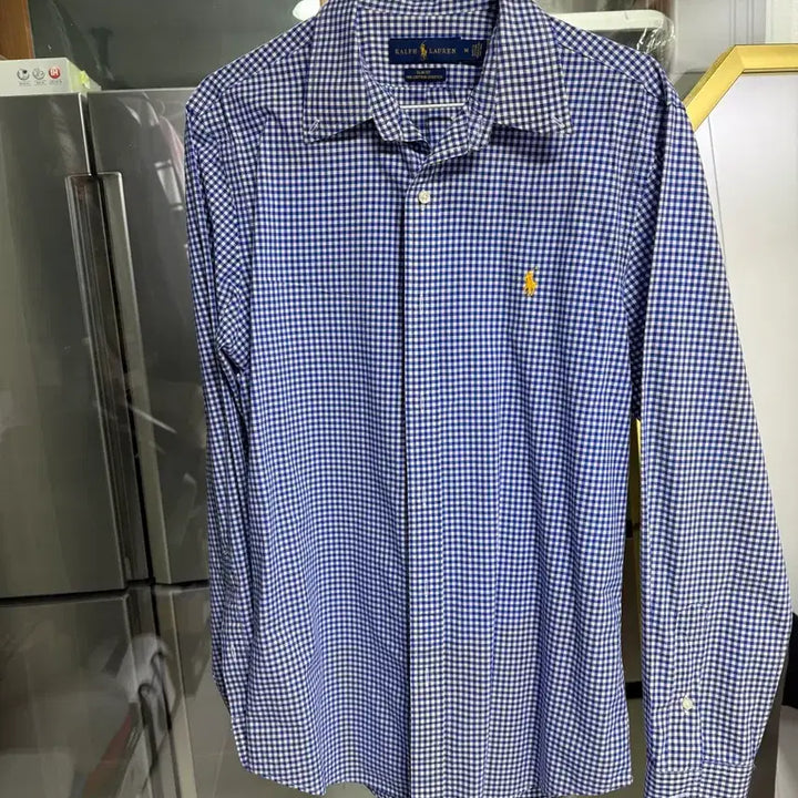 [BUNJANG] Polo Slim Fit Checkered Shirt / 폴로 체크 셔츠 M사이즈 슬림핏